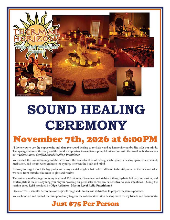 Sound Healing Ceremony